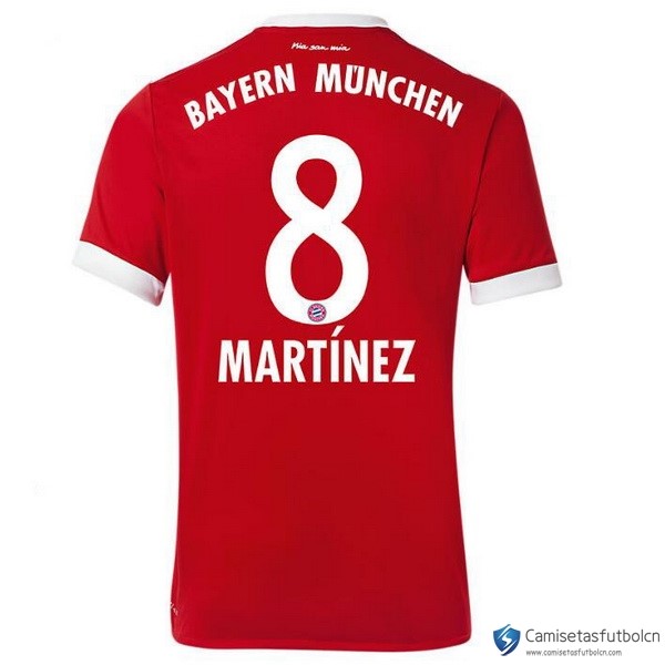 Camiseta Bayern Munich Primera equipo Martinez 2017-18